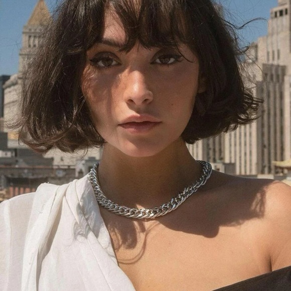 NEW Bulk Stainless Steel Minimalistic Modern Necklace - Picture 6 of 6